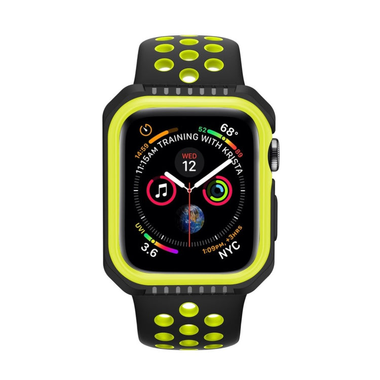 Apple Watch Series 4 40mm Fleksibel Silikone Bumper  - Flerfarvet#serie_4