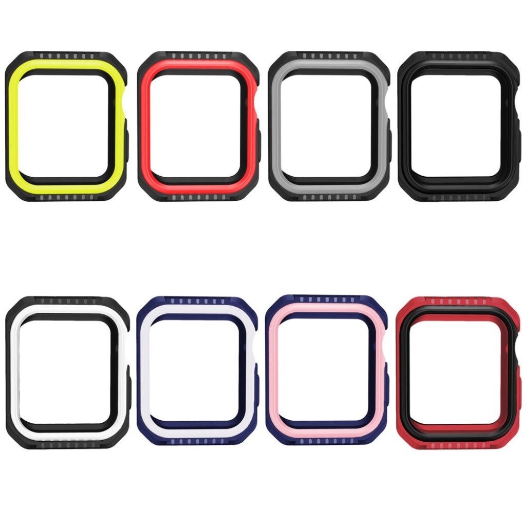 Apple Watch Series 4 40mm Fleksibel Silikone Bumper  - Sort#serie_8