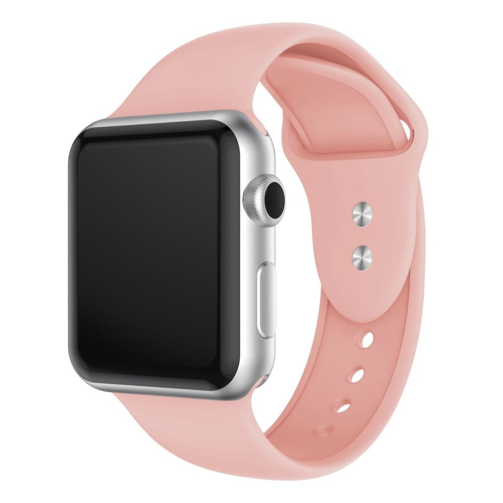 Vildt nydelig Apple Watch Series 4 40mm Silikone Rem - Pink#serie_6