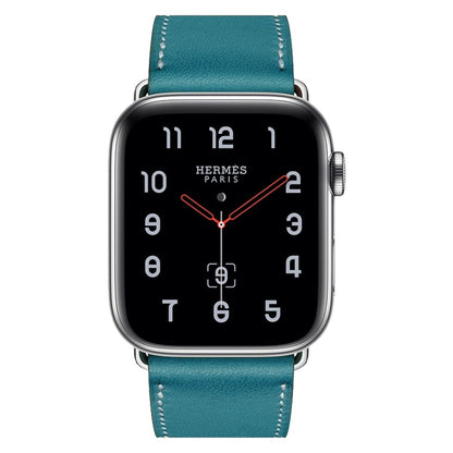 Vildt fantastisk Apple Watch Series 4 40mm Ægte læder Rem - Blå#serie_4