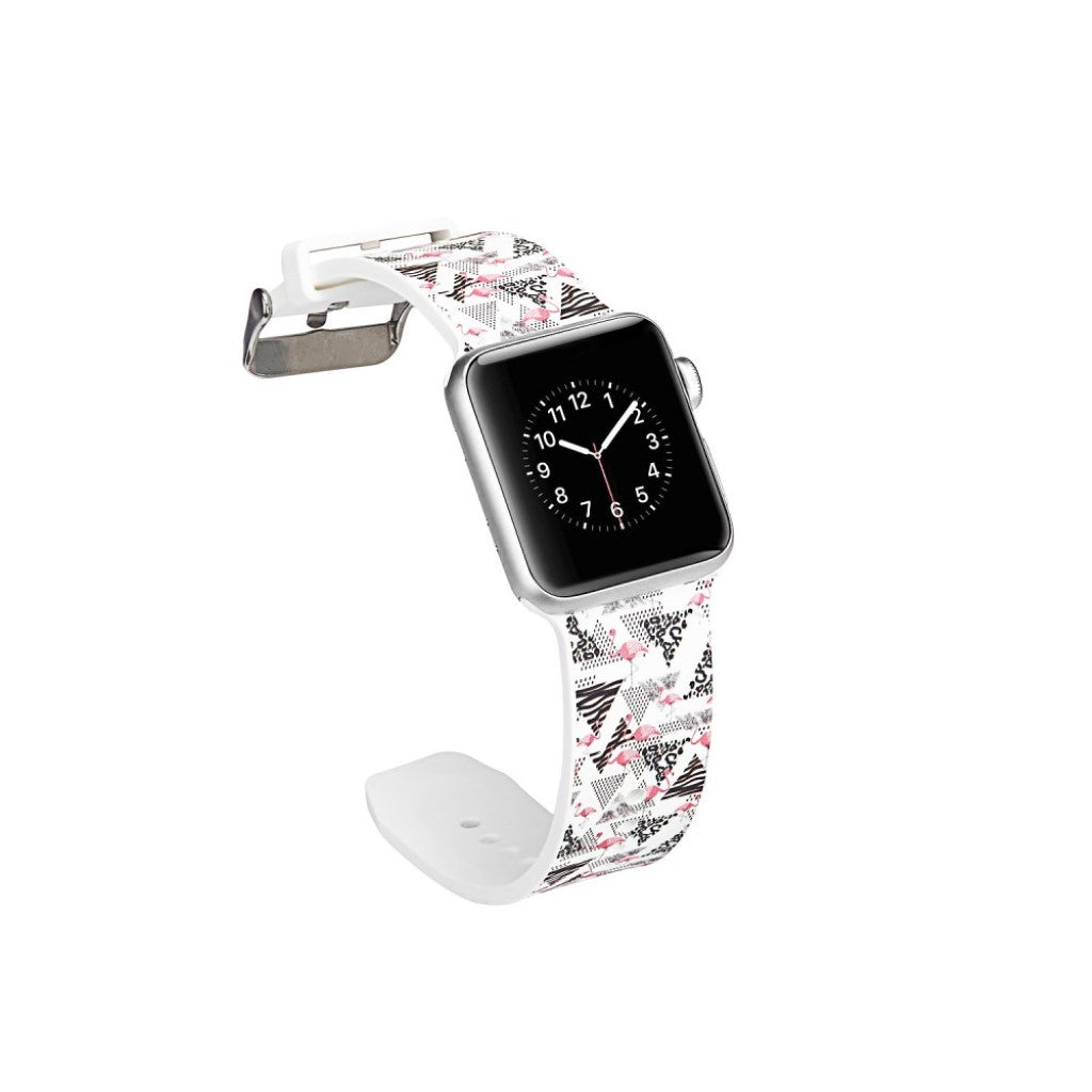 Super godt Apple Watch Series 4 44mm Silikone Rem - Flerfarvet#serie_6
