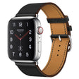 Tidløs Apple Watch Series 4 44mm Ekte lær Reim
