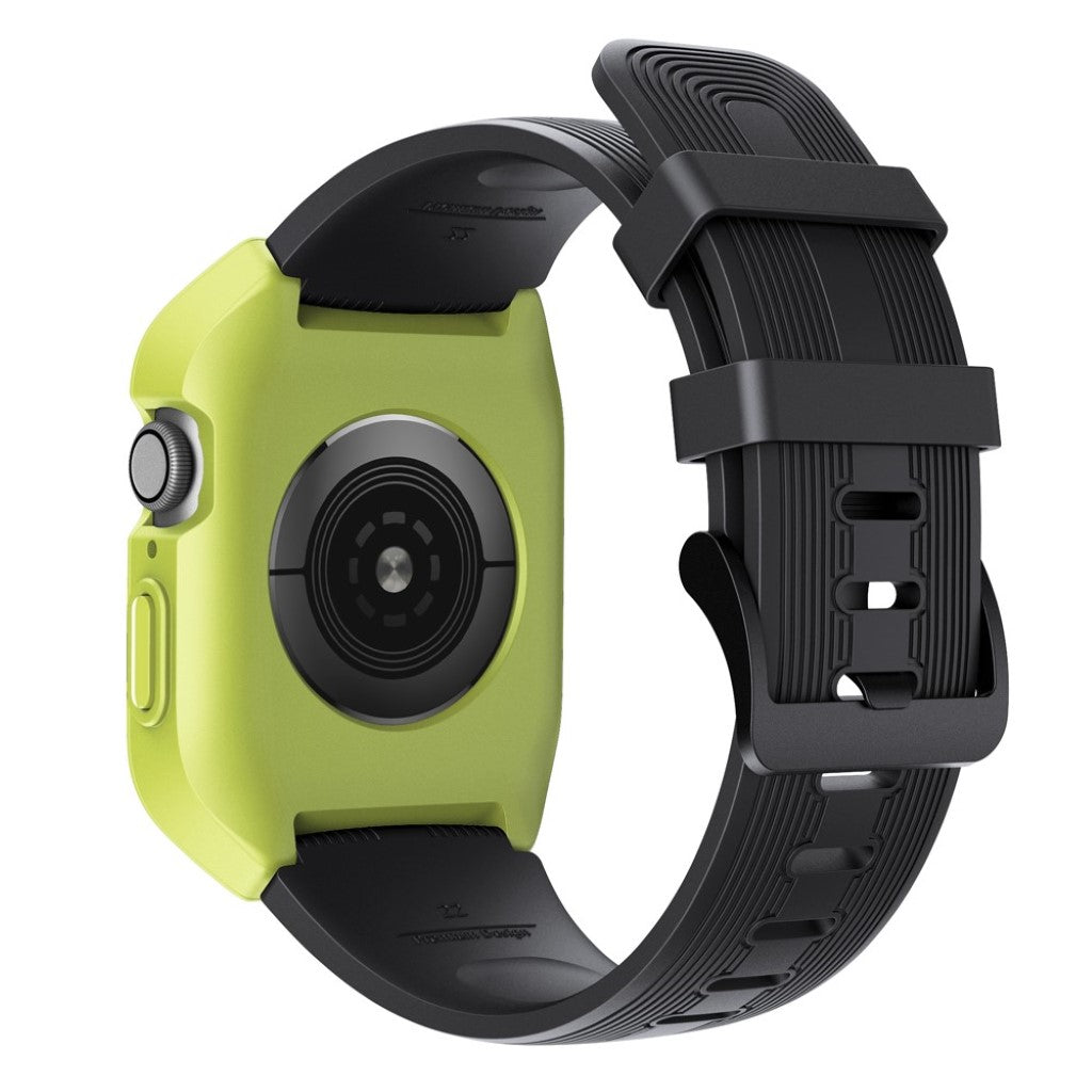  Apple Watch Series 5 40mm / Apple Watch 40mm Silikone Rem - Sort#serie_4