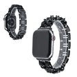 Apple Watch Series 5 40mm / Apple Watch 40mm Metall og Kunstlær Reim
