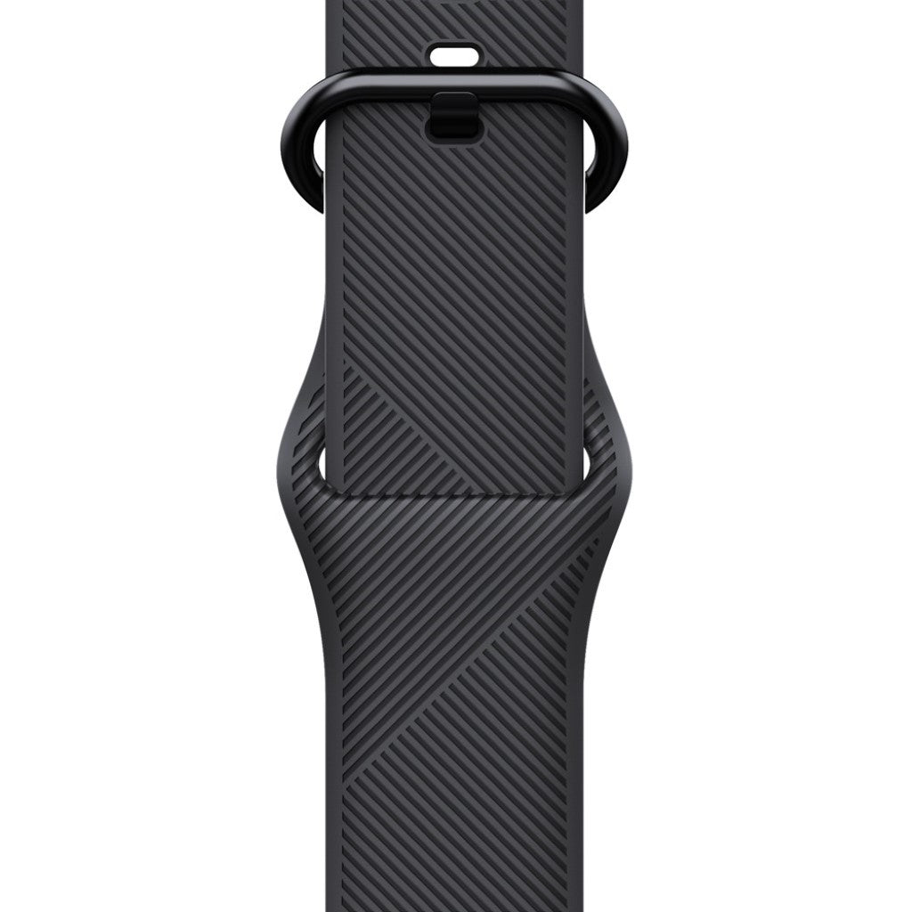 Helt vildt kønt Apple Watch Series 5 40mm Silikone Rem - Sort#serie_096