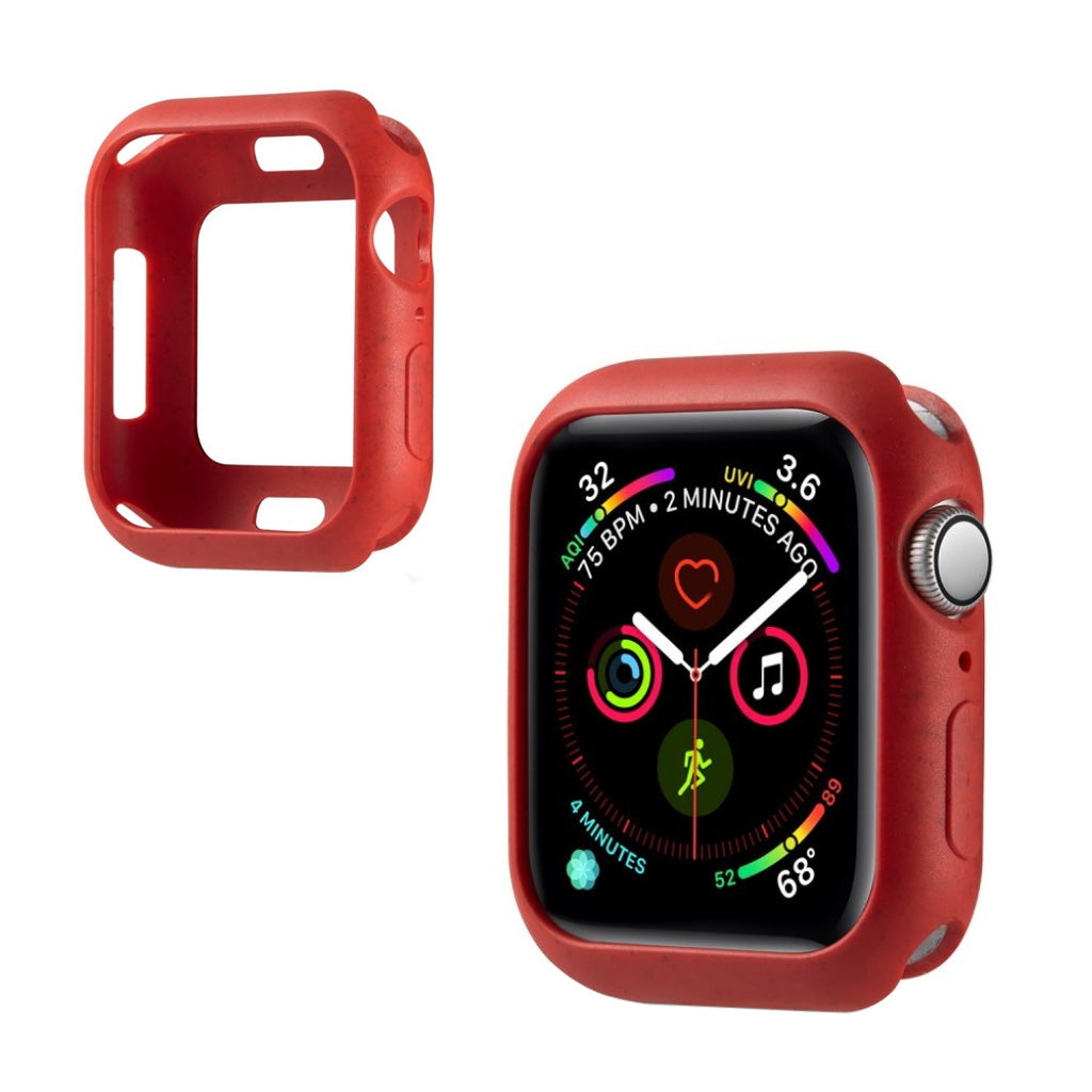 Rigtigt Flot Apple Watch Series 5 40mm / Apple Watch 40mm Silikone Cover - Rød#serie_2