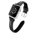 Eminent Apple Watch Series 5 44mm Ekte lær og Silikon Reim