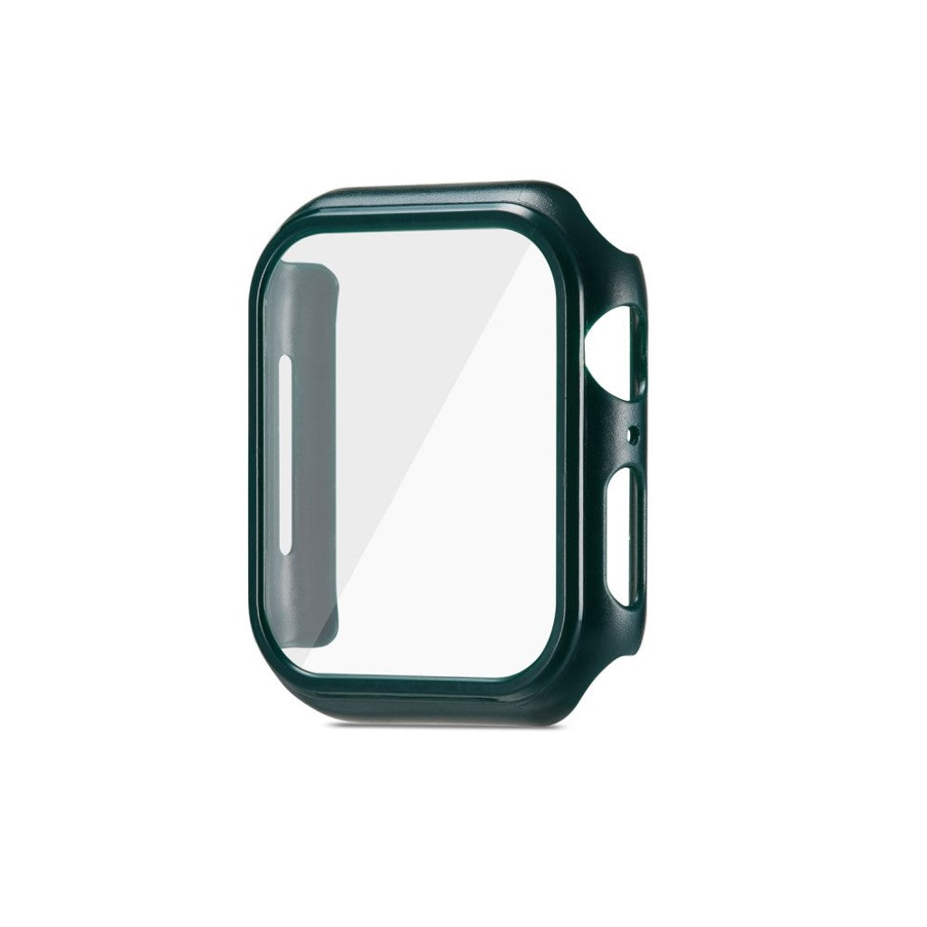 Apple Watch Series 5 44mm / Apple Watch 44mm Mat Plastik Bumper  - Grøn#serie_4