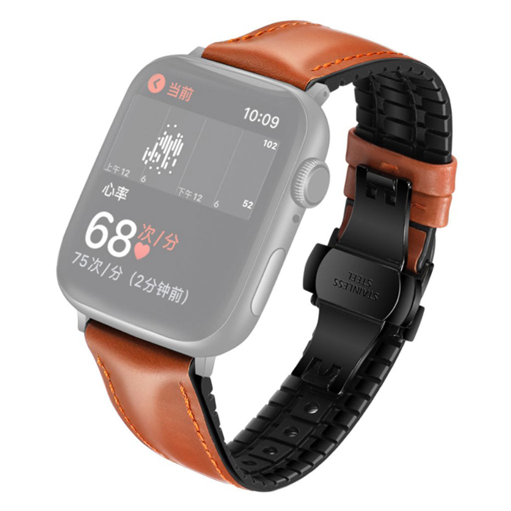 Vildt kønt Universal Apple Kunstlæder Rem - Orange#serie_2