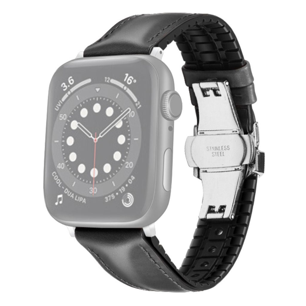 Vildt kønt Universal Apple Kunstlæder Rem - Sort#serie_3