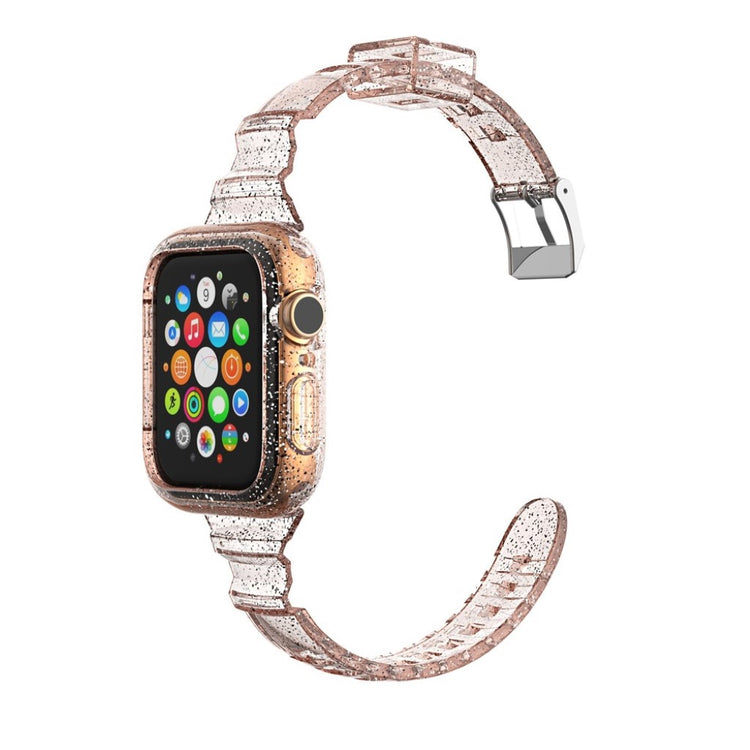 Rigtigt hårdfør Universal Apple Silikone Rem - Pink#serie_4