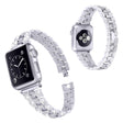Behagelig Universal Apple Metall og Strass Reim