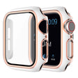 Myk Apple Watch Series 6 40mm / Apple Watch Series 5 40mm Universal Deksel med Skjermbeskyttelse i Glass og Silikon