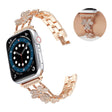 Utrolig elegant Universal Apple Metall og Strass Reim