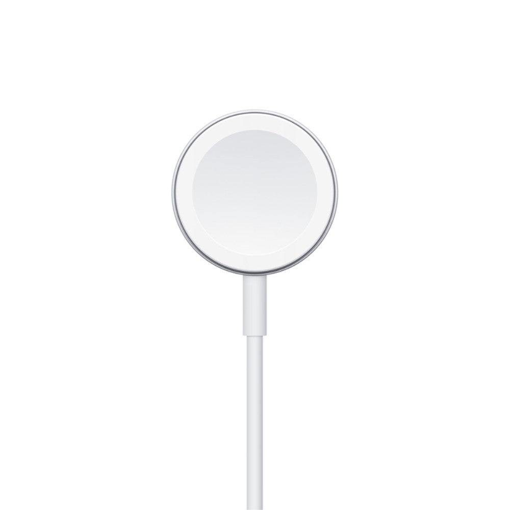1m Plastik Universal Apple Smartwatch   Ladestation - Hvid#serie_116