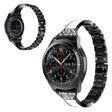 Samsung Gear S3 Frontier / Samsung Galaxy Watch (46mm) Metall og Strass Reim