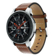 Strålende Samsung Galaxy Watch (46mm) Ekte lær Reim