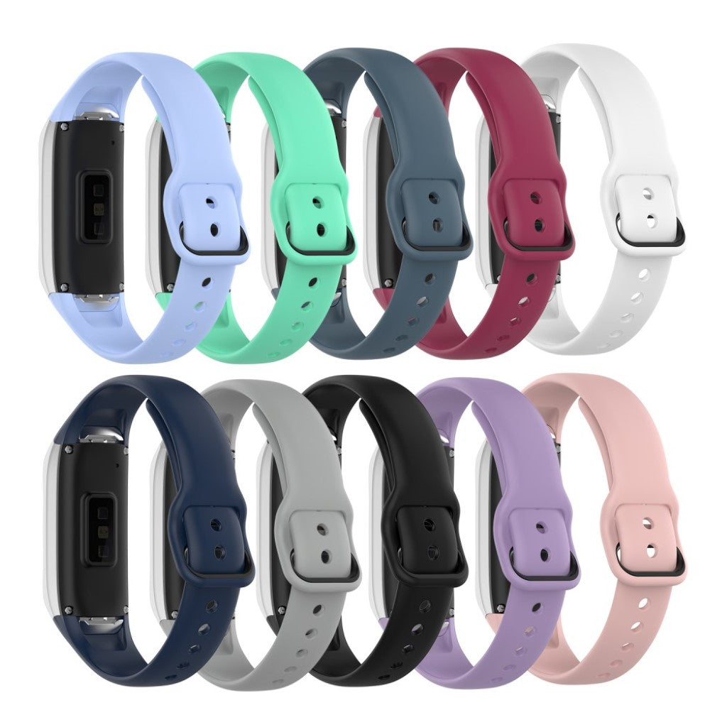 Vildt kønt Samsung Galaxy Fit Silikone Rem - Sort#serie_1