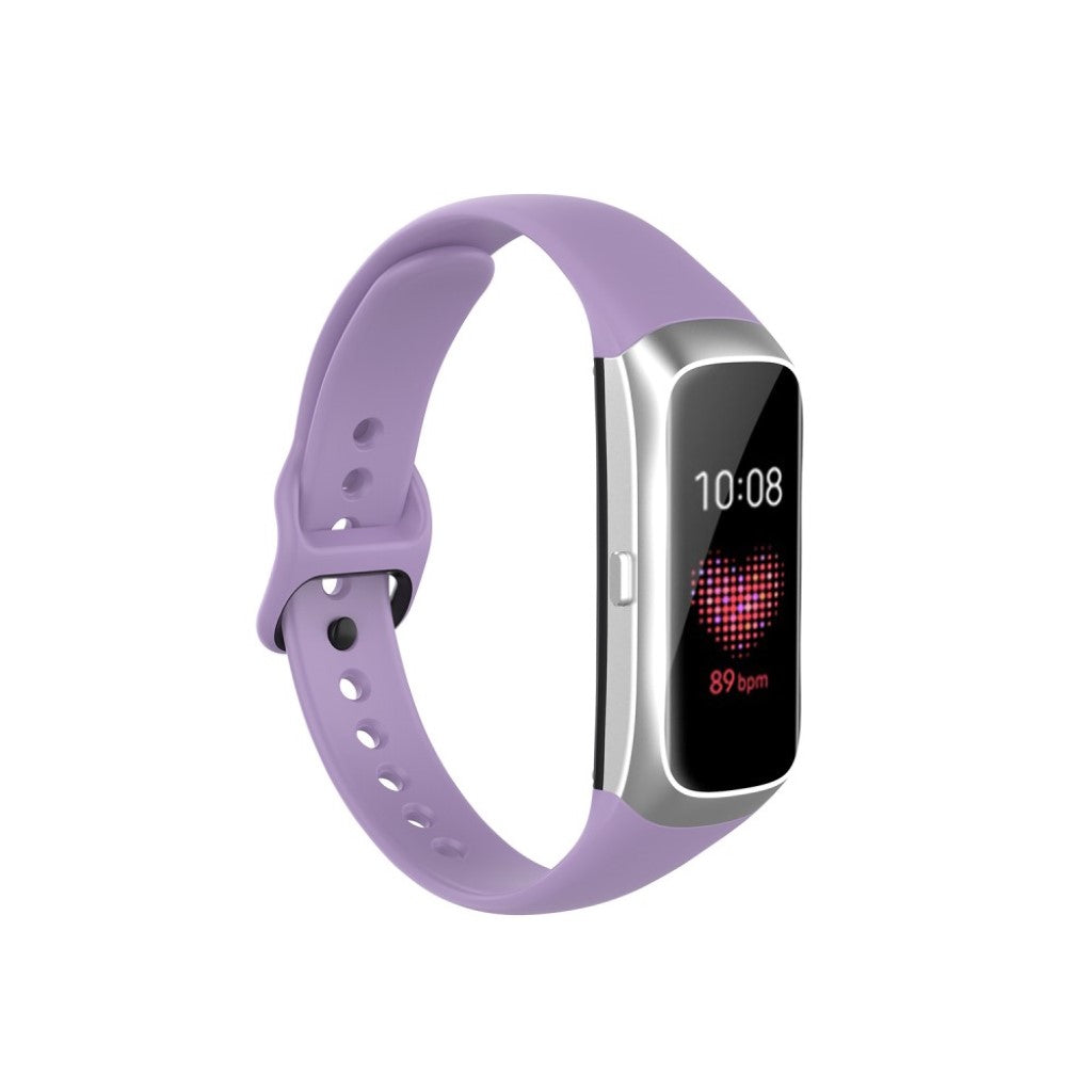 Vildt kønt Samsung Galaxy Fit Silikone Rem - Lilla#serie_10