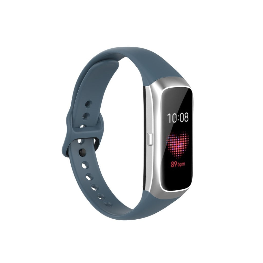 Vildt kønt Samsung Galaxy Fit Silikone Rem - Blå#serie_8