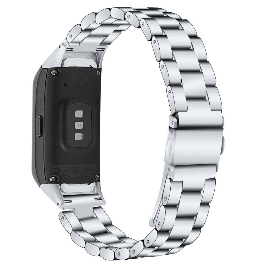 Meget fed Samsung Galaxy Fit Metal Rem - Sølv#serie_5