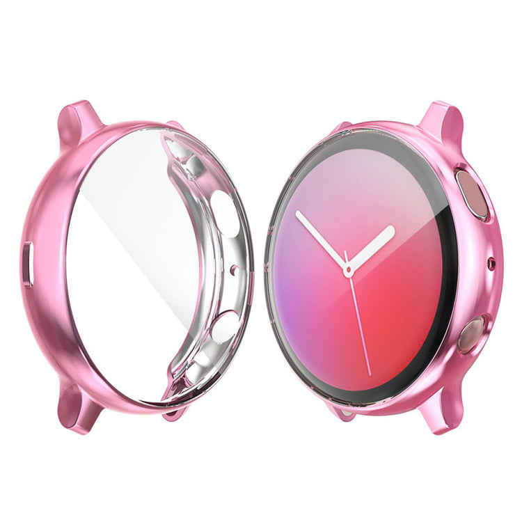 Super Pænt Samsung Galaxy Watch Active 2 - 40mm Silikone Cover - Pink#serie_4