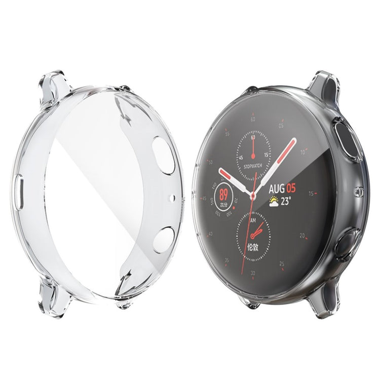 Super Pænt Samsung Galaxy Watch Active 2 - 40mm Silikone Cover - Gennemsigtig#serie_3