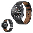 Utrolig kult Samsung Galaxy Watch 3 (45mm) Ekte lær Reim