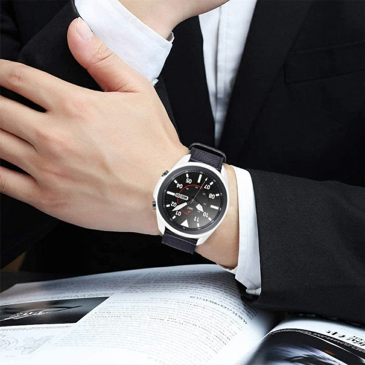 Samsung Galaxy Watch 3 (45mm) Holdbar Silikone Bumper  - Hvid#serie_2