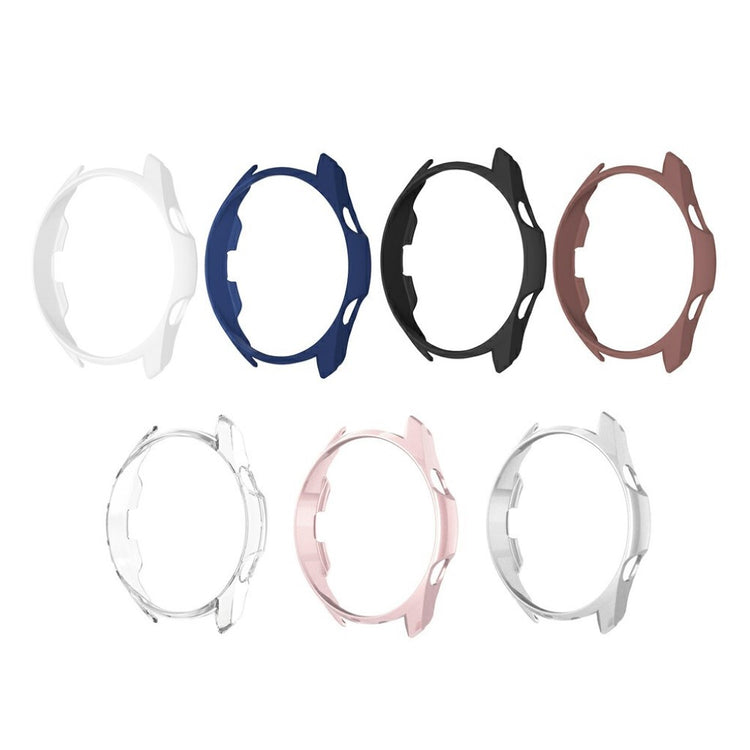 Samsung Galaxy Watch 3 (45mm) Holdbar Silikone Bumper  - Sølv#serie_5