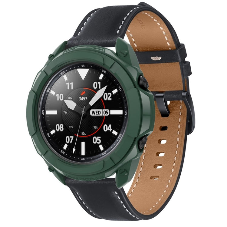 Samsung Galaxy Watch 3 (45mm)  Silikone Bumper  - Grøn#serie_4
