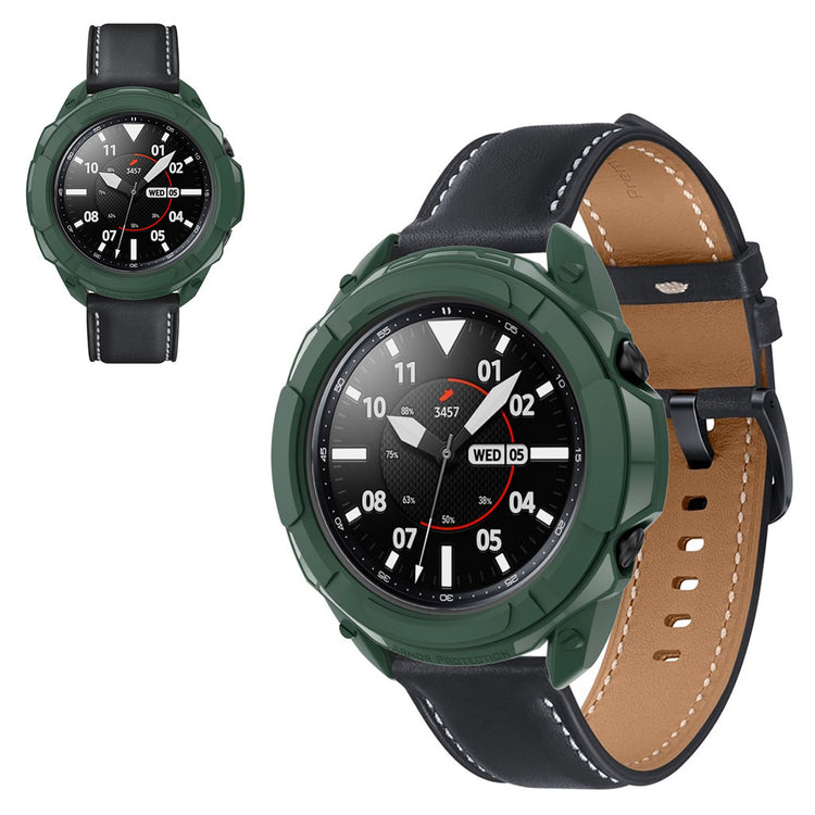 Samsung Galaxy Watch 3 (45mm)  Silikone Bumper  - Grøn#serie_4