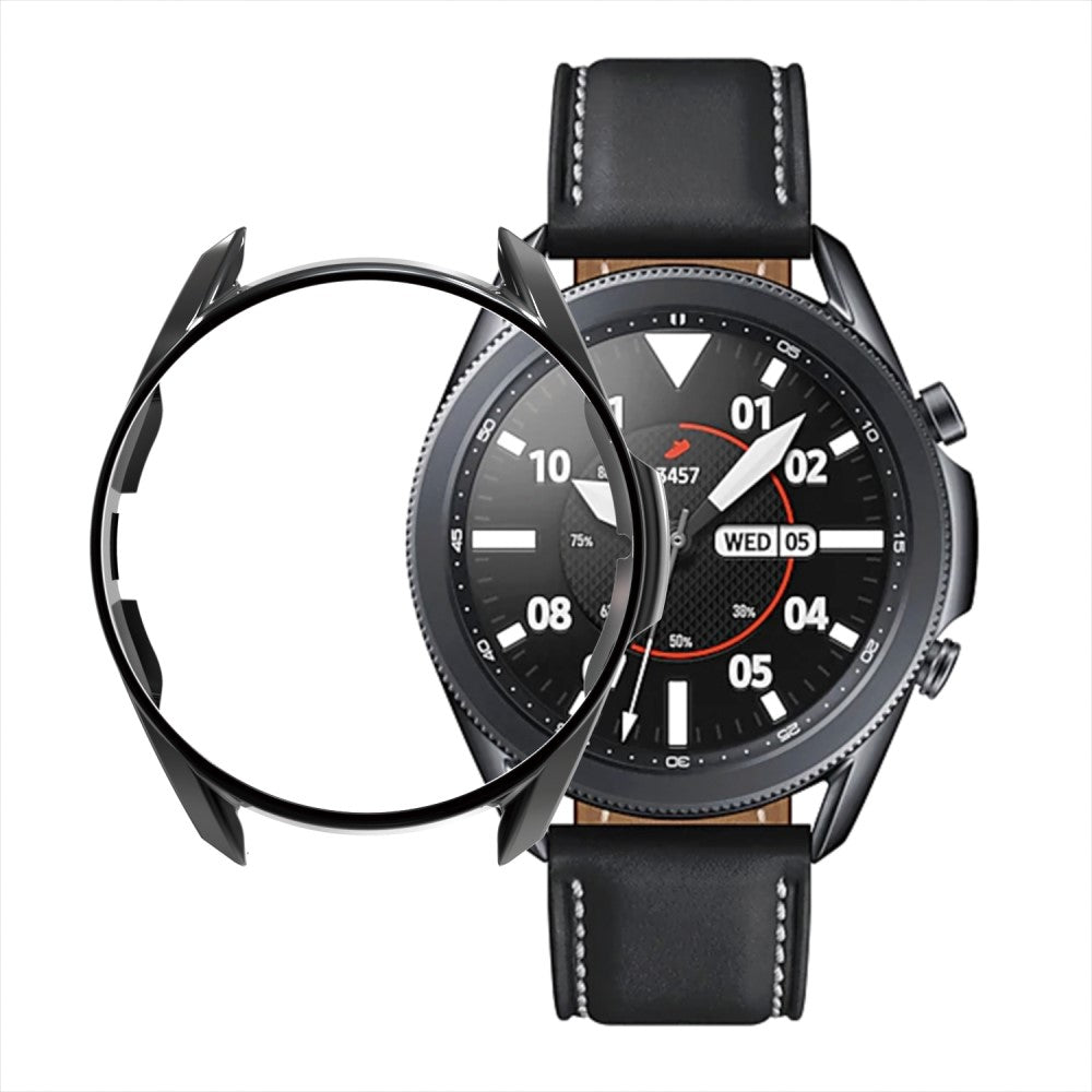 Samsung Galaxy Watch 3 (45mm)  Silikone Bumper  - Sort#serie_1