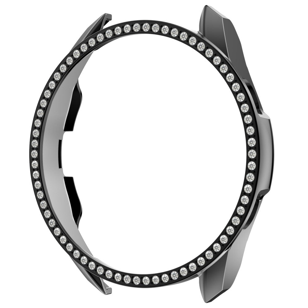 Samsung Galaxy Watch 3 (45mm)  Plastik og Rhinsten Bumper  - Sort#serie_3