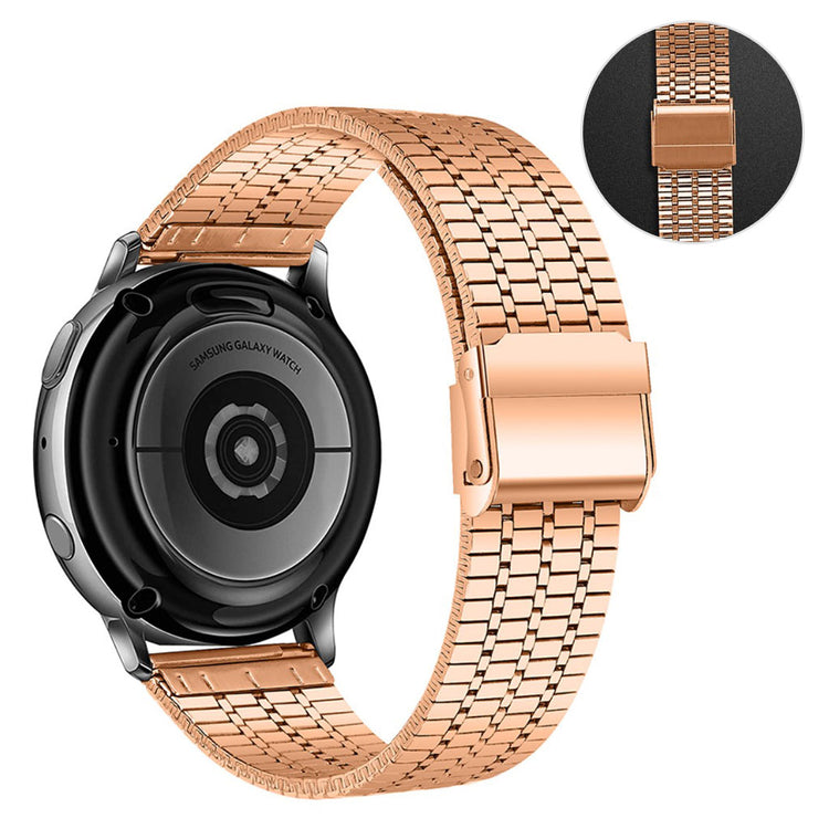  Samsung Galaxy Watch 3 (41mm) / Samsung Galaxy Watch (42mm) Metal Rem - Pink#serie_3