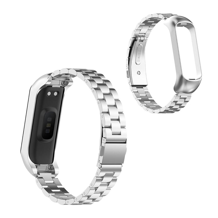 Fantastisk Samsung Galaxy Fit 2 Metal Rem - Sølv#serie_011