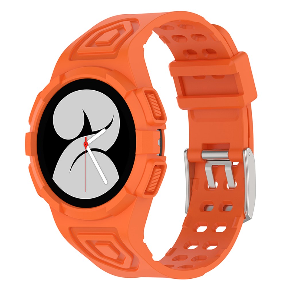  Samsung Galaxy Watch 5 (40mm) / Samsung Galaxy Watch 4 (40mm) Plastik Rem - Orange#serie_2