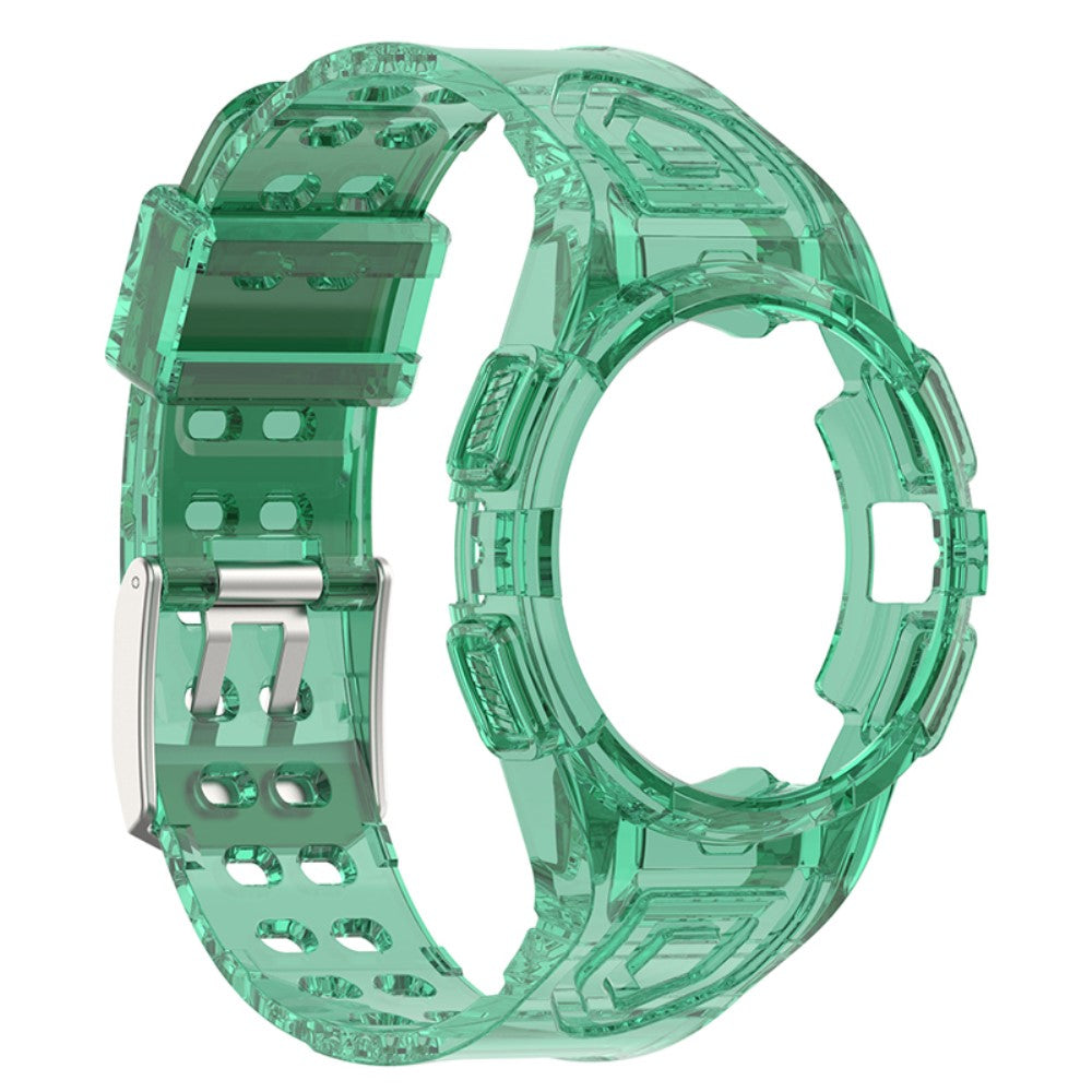  Samsung Galaxy Watch 5 (44mm) / Samsung Galaxy Watch 4 (44mm) Plastik Rem - Grøn#serie_1