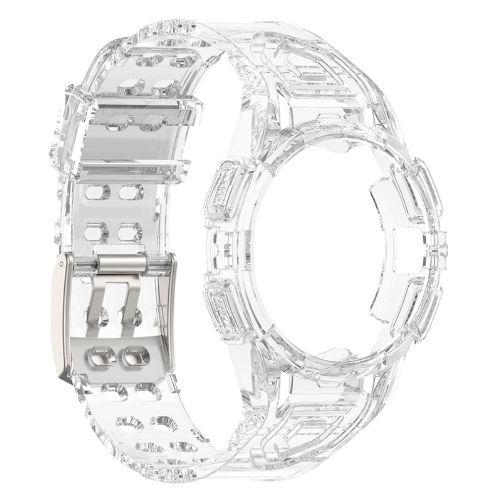  Samsung Galaxy Watch 5 (44mm) / Samsung Galaxy Watch 4 (44mm) Plastik Rem - Gennemsigtig#serie_8