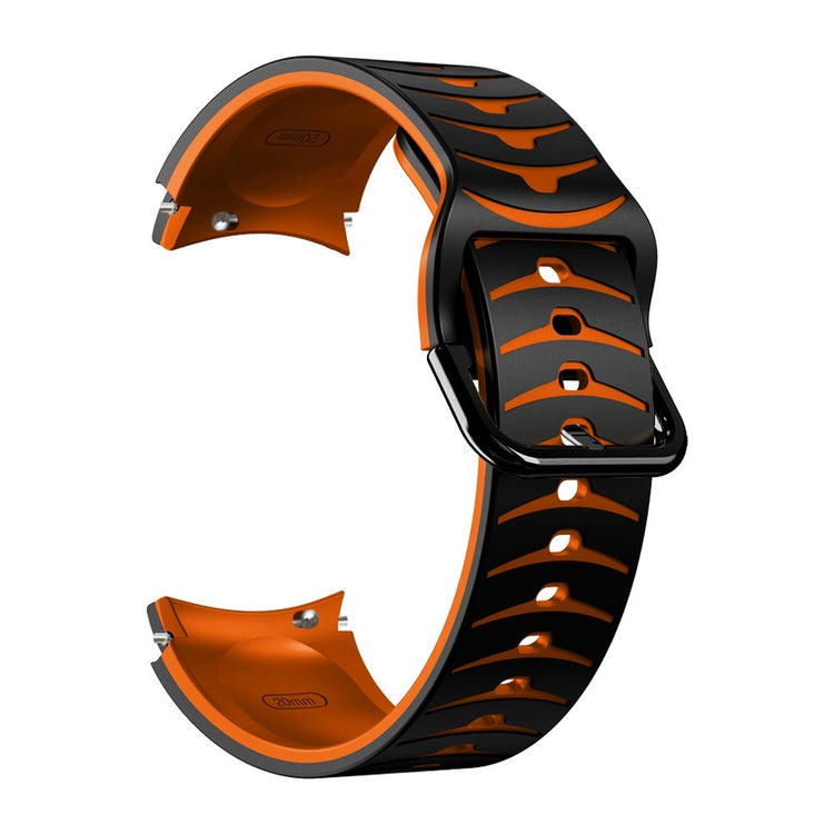 Rigtigt hårdfør Universal Samsung Silikone Rem - Orange#serie_6