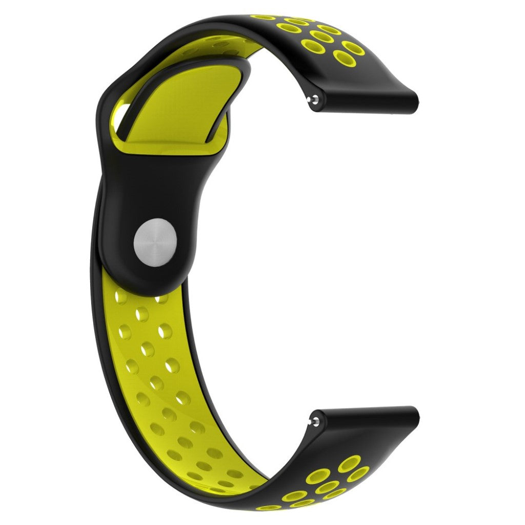 Vildt fint Huawei Watch / Huawei TalkBand B5 Silikone Rem - Sort#serie_1