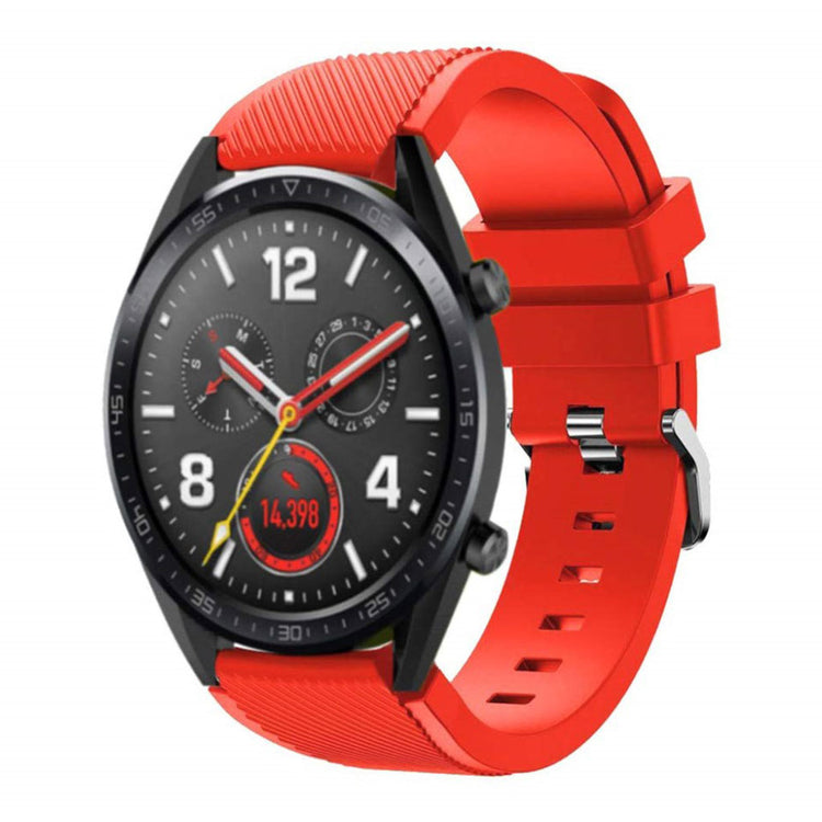 Vildt nydelig Huawei Watch GT Silikone Rem - Rød#serie_3
