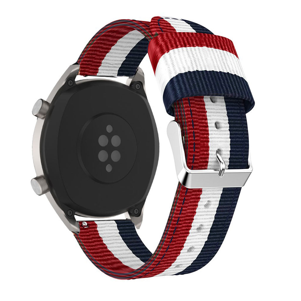 Super holdbart Huawei Watch GT Nylon Rem - Flerfarvet#serie_1