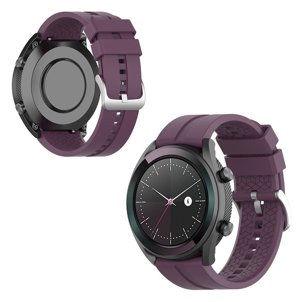 Smuk Huawei Watch GT Silikone Rem - Lilla#serie_10