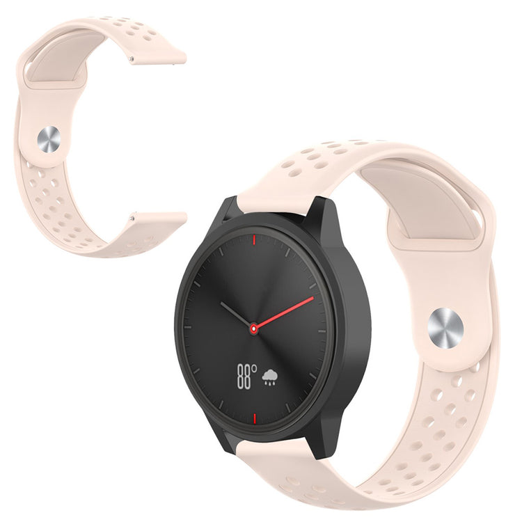 Rigtigt sejt Huawei Watch GT 2 42mm Silikone Rem - Pink#serie_8