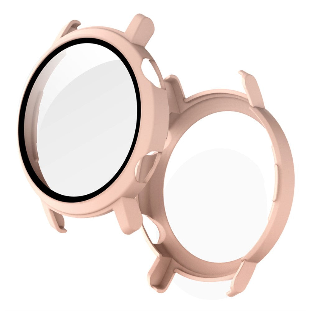 Meget Flot Huawei Watch GT 2 42mm Cover med Skærmbeskytter i Plastik og Hærdet Glas - Pink#serie_3