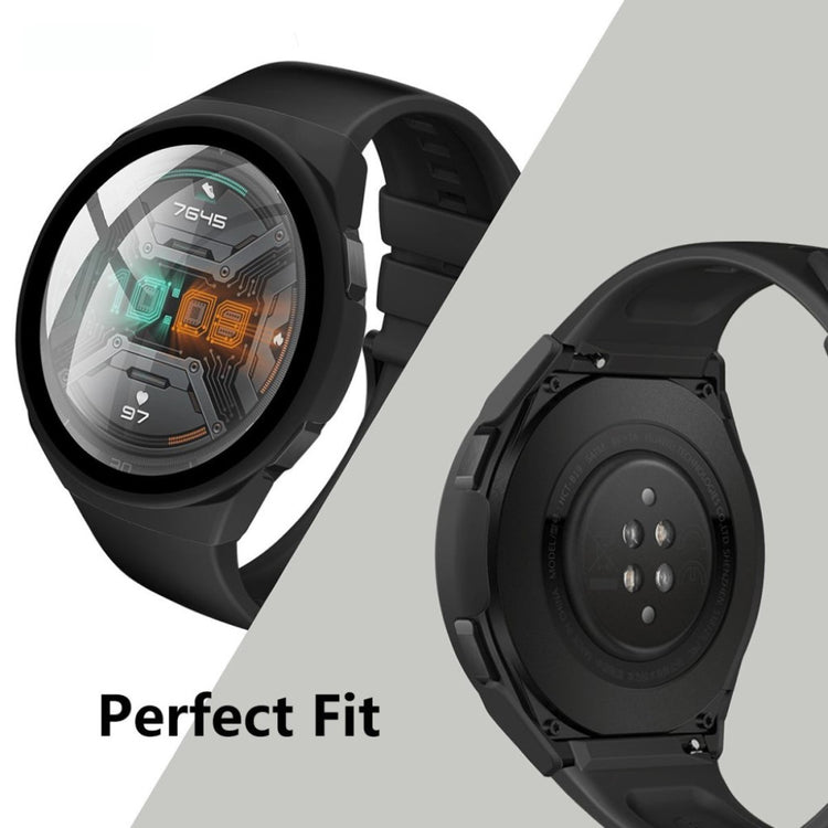 Fed Huawei Watch GT2e 46mm Silikone Cover - Sort#serie_1