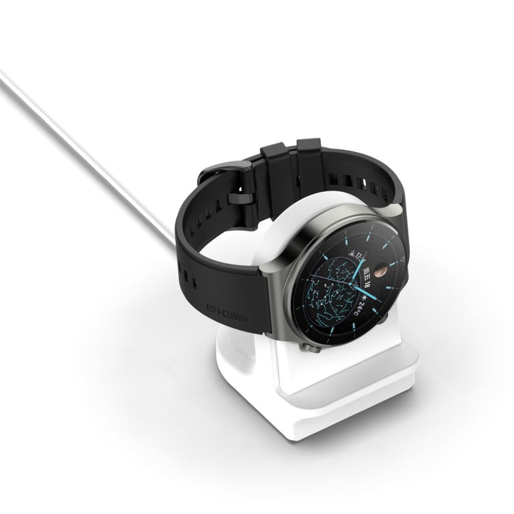 Huawei Watch 3 / Huawei Watch 3 Pro Silikone Holder - Hvid#serie_2