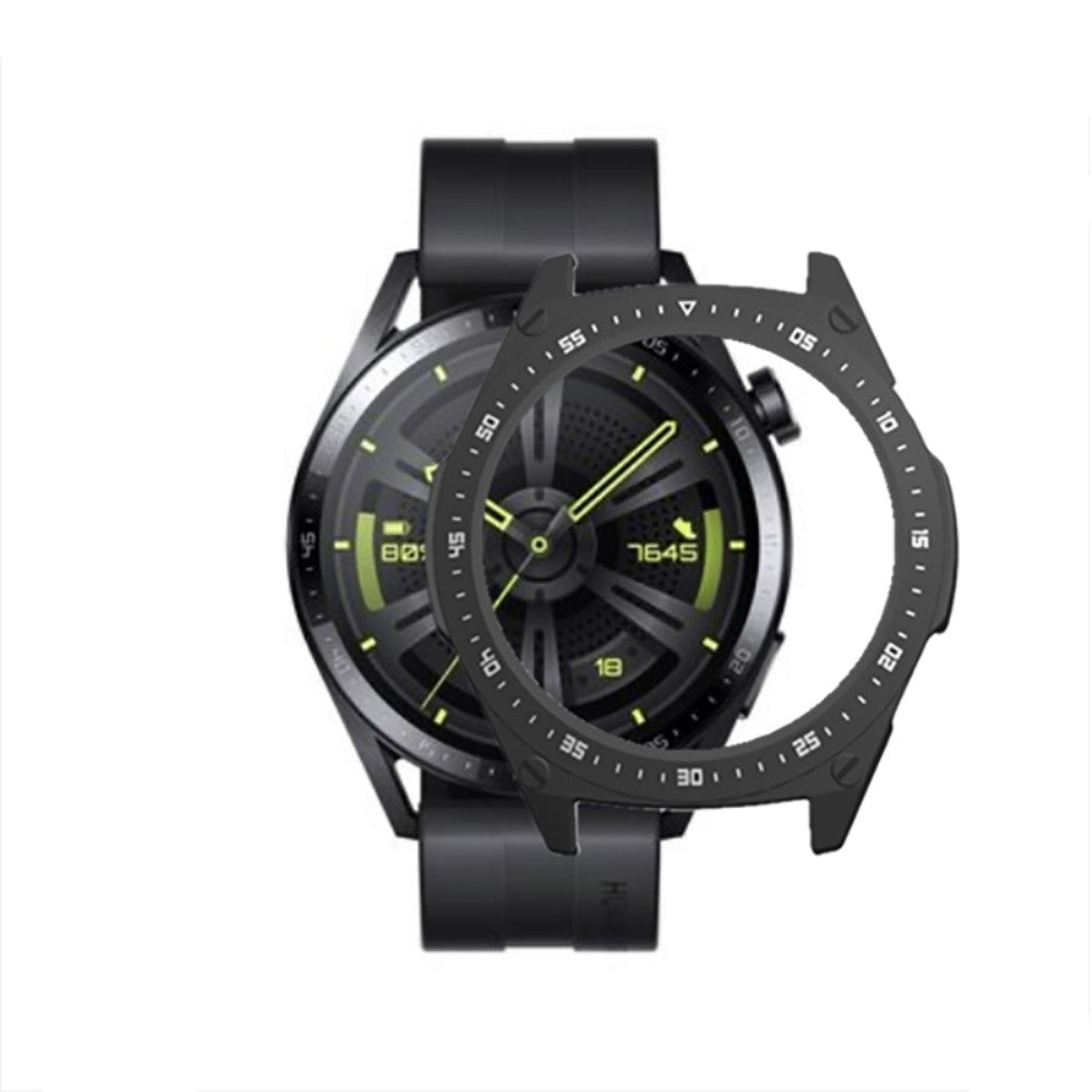 Rigtigt Fed Huawei Watch GT 3 (46mm) Plastik Cover - Sort#serie_4
