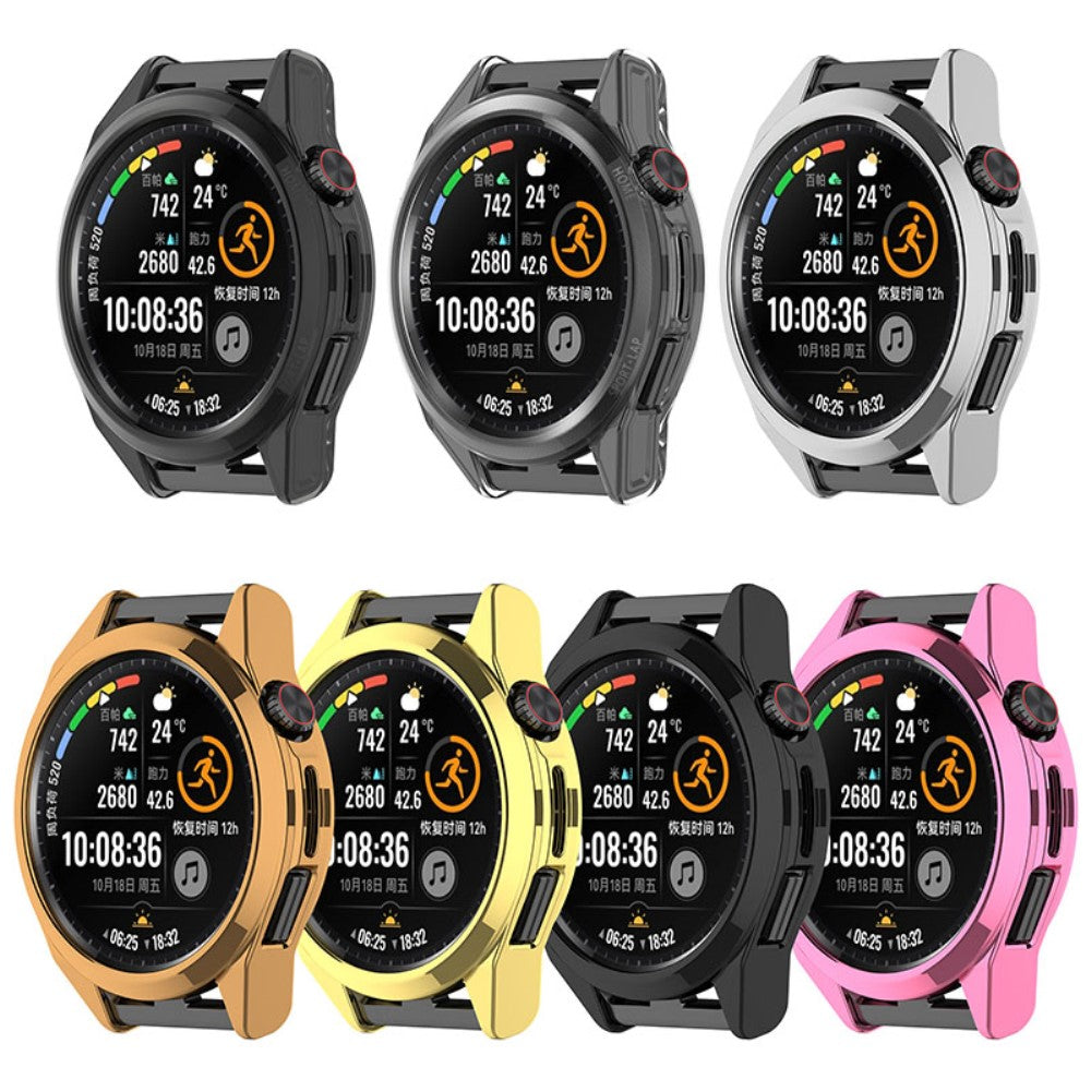 Huawei Watch GT Runner  Silikone Bumper  - Guld#serie_1